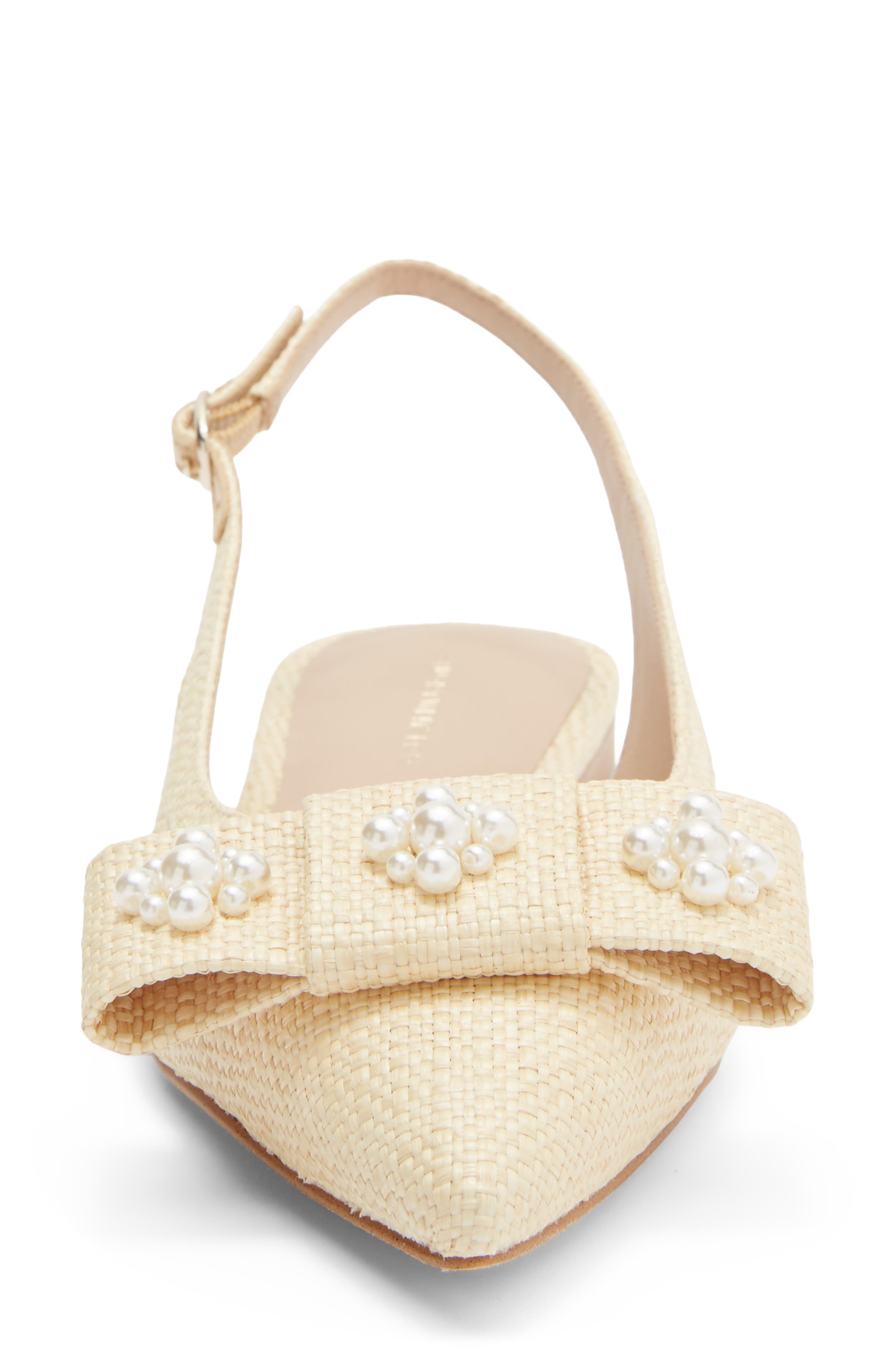 Stuart Weitzman Julietta Slingback Mule, Alternate, color, Natural