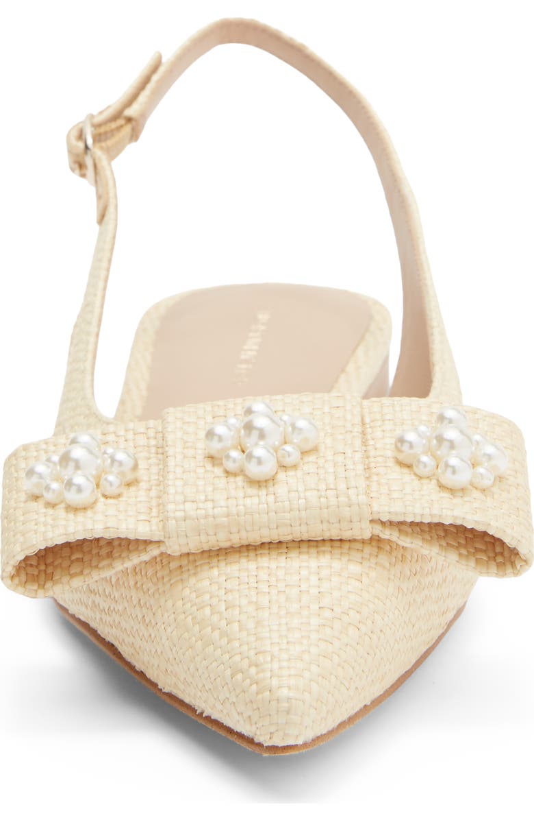 Stuart Weitzman Julietta Slingback Mule, Alternate, color, Natural
