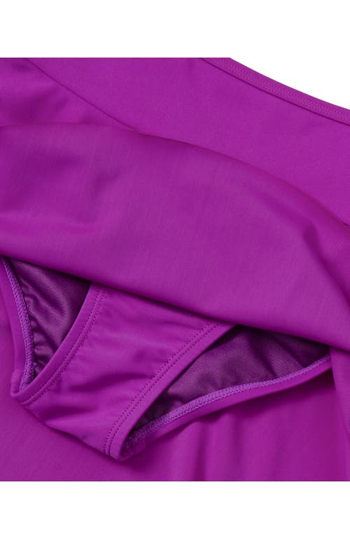 LANDS' END LANDS' END GIRLS SLIM SWIM MINI SKIRT SWIM BOTTOMS