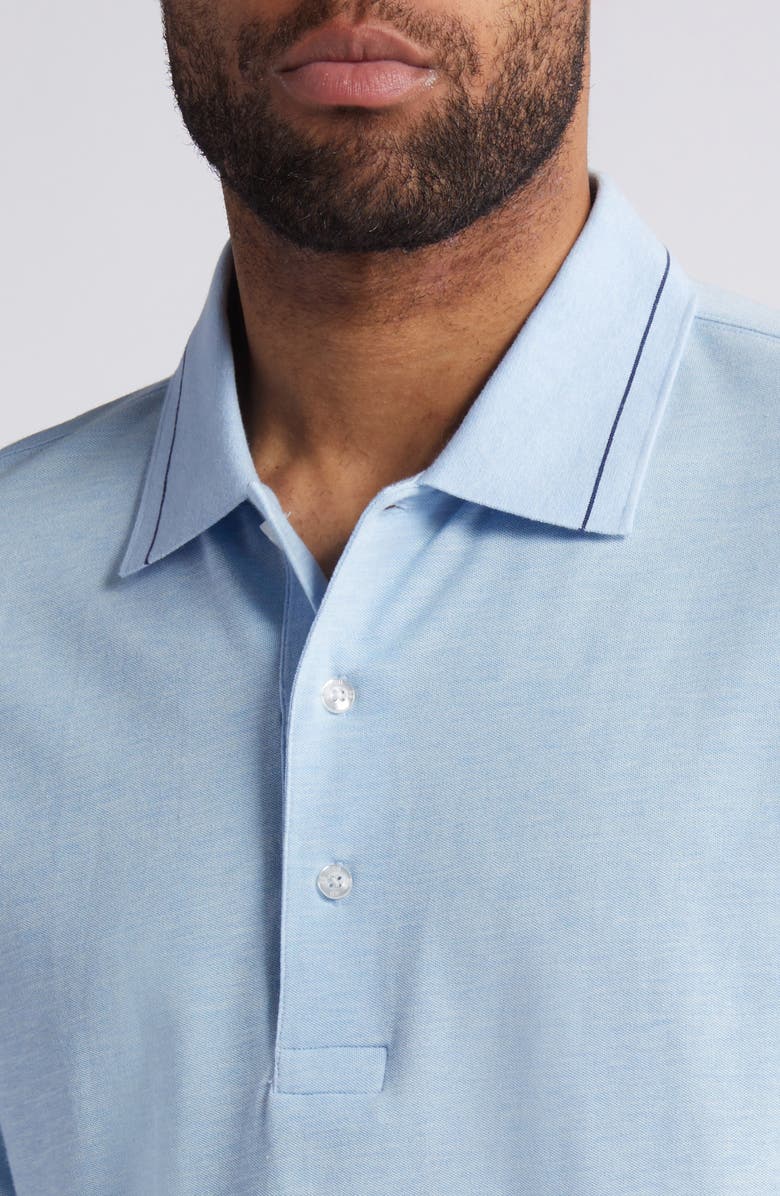 Scott Barber Cotton & Silk Polo, Alternate, color, 