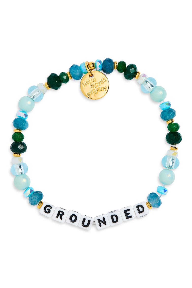 Grounded Stretch Bracelet, Main, color, WHITE