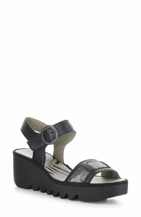 Beik Ankle Strap Platform Wedge Sandal