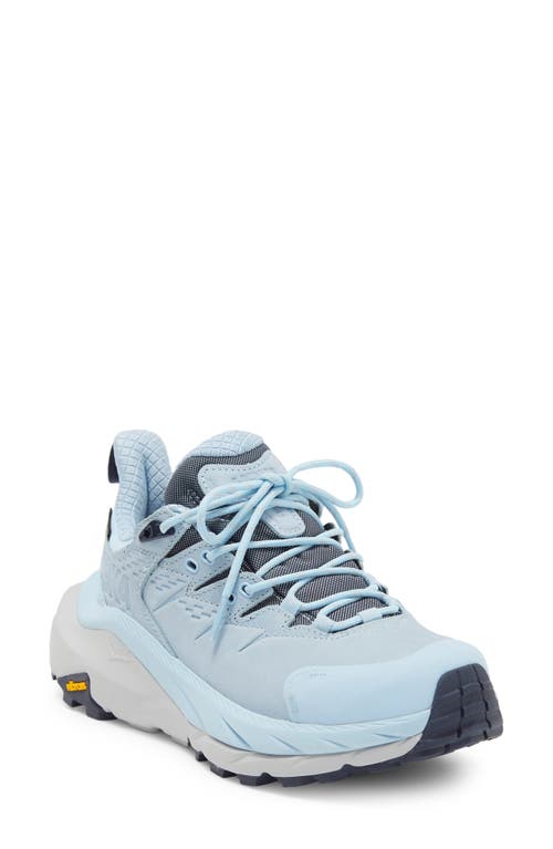 Hoka Women's Kaha 2 Low Gtx Shoes In Summer Song / Harbor Mist In Blue