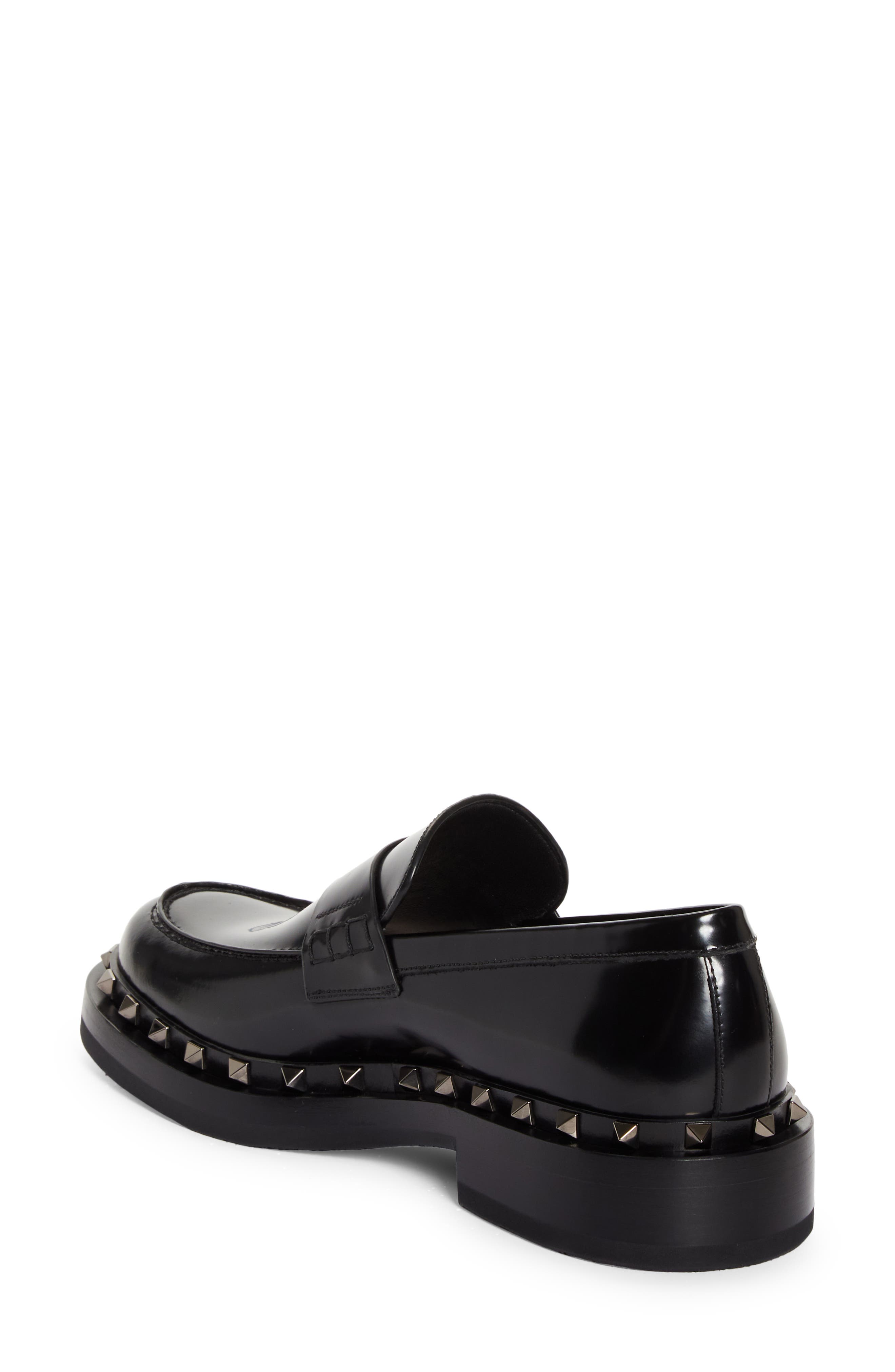 Valentino Garavani Rockstud M-Way Loafer, Alternate, color, 