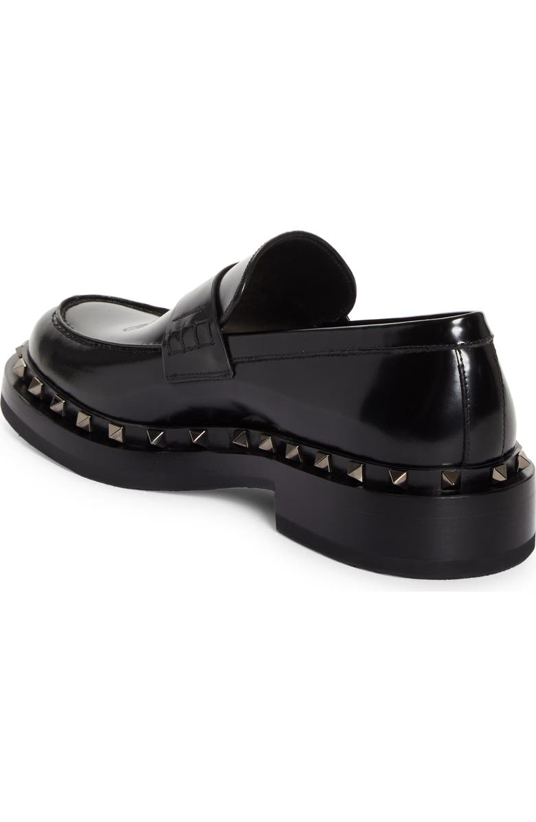 Valentino Garavani Rockstud M-Way Loafer, Alternate, color,