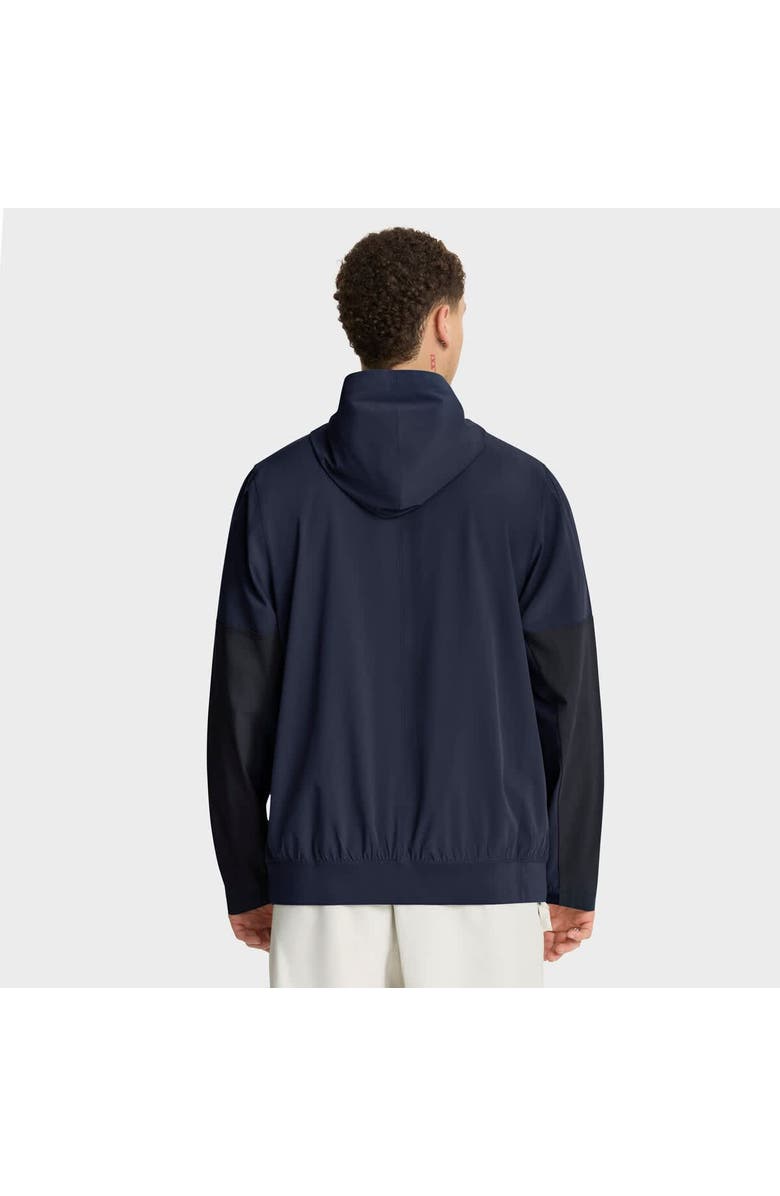 Nike Men's Nike Navy Auburn Tigers Anorak Half-Zip Hoodie Jacket, Alternate, color, Navy
