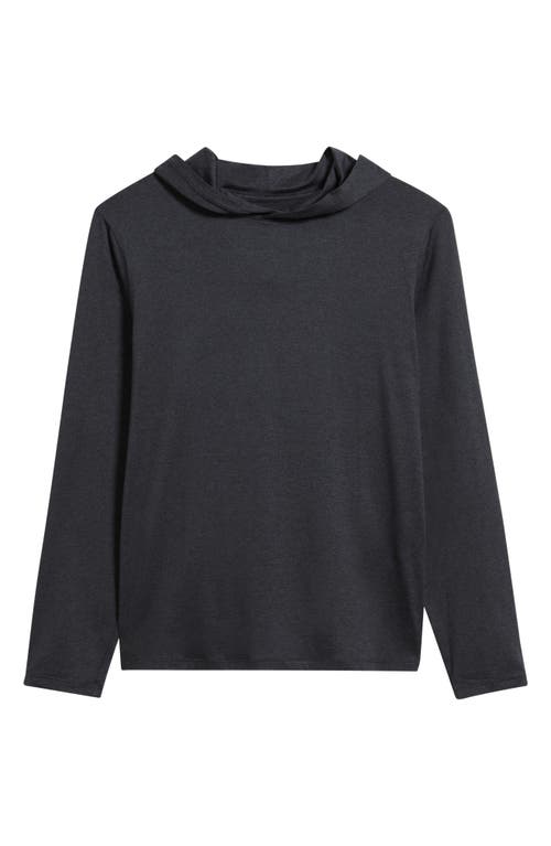 Zella Dynamic Hooded T-shirt In Gray