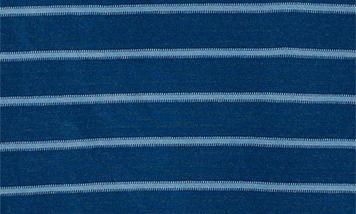 Madewell Indigo Dyed Cotton Slub T-shirt In Dark Indigo