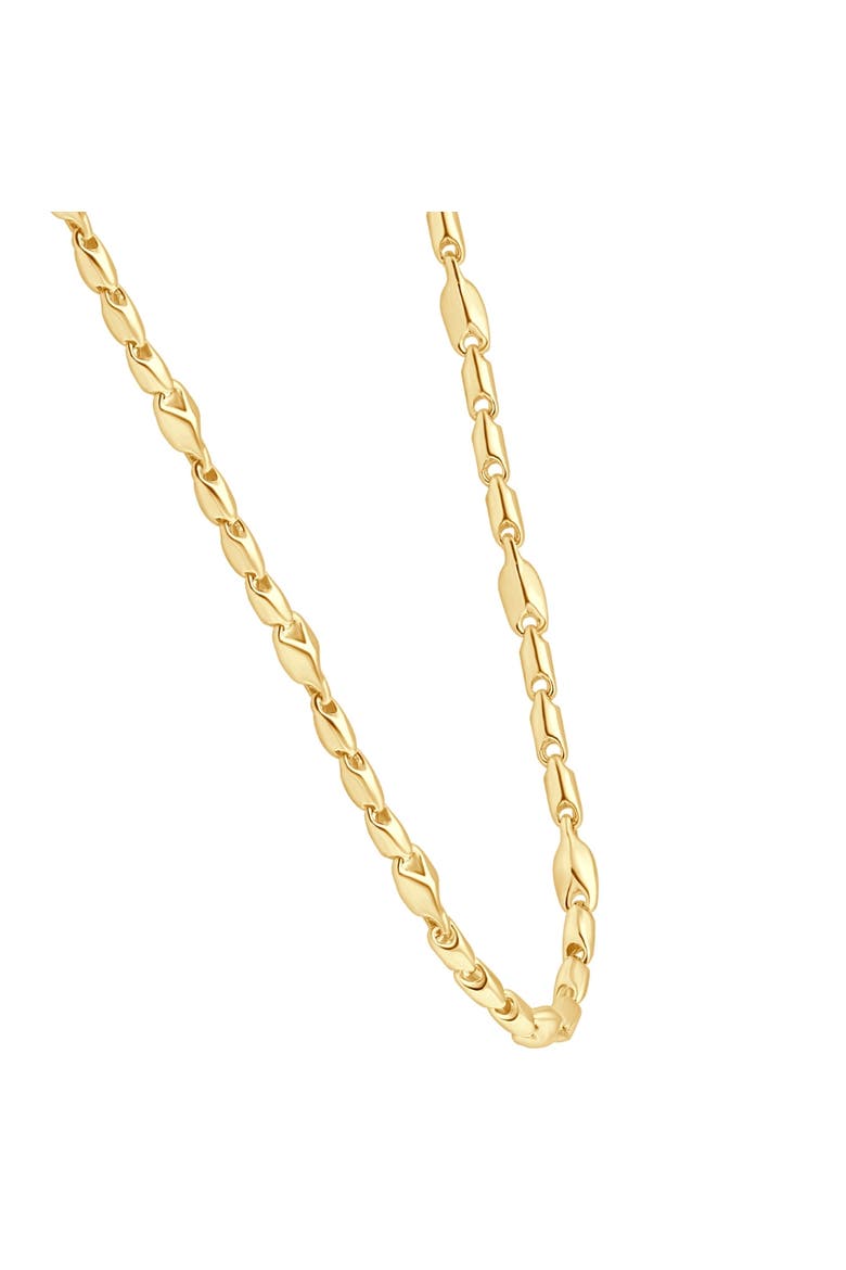 14k Gold Women's 24" Chain Necklace 17 Grams 4mm Thick, Alternate, color, 14k Yellow Gold