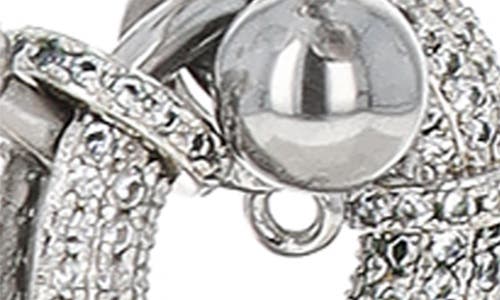 Justine Clenquet Lula Drop Earrings In Silver