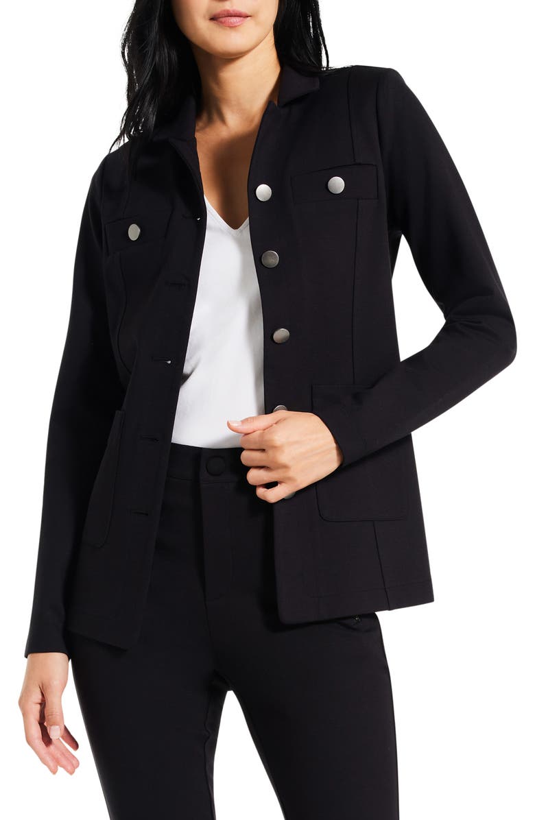 NIC+ZOE Ponte Knit Jacket, Main, color, 