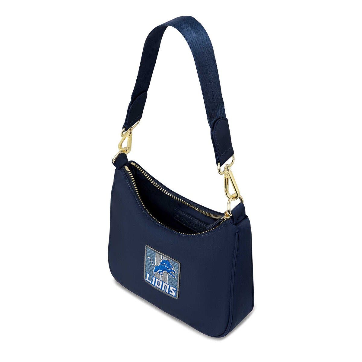 Stoney Clover Lane Stoney Clover Detroit Lions Curved Crossbody Bag, Alternate, color, 