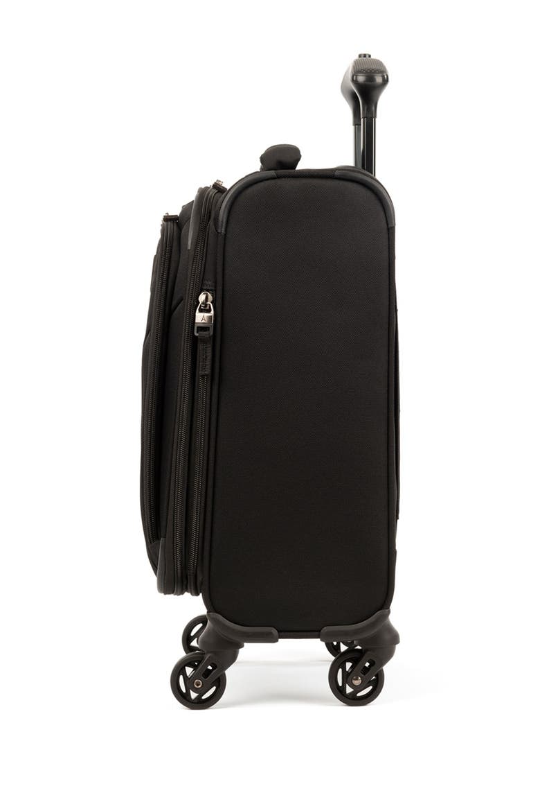 Pilot Air™ Elite 17" Expandable Compact Boarding Bag Spinner Luggage, Alternate, color, BLACK
