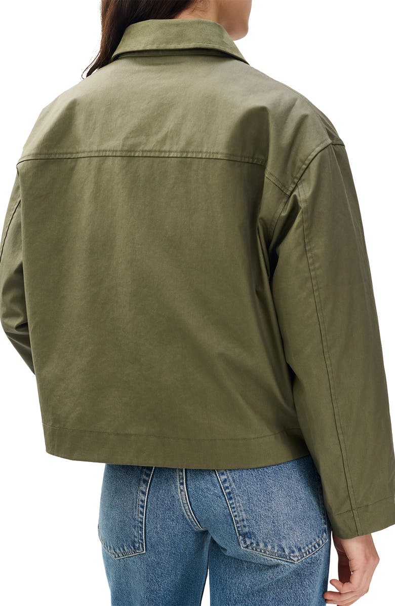 rag & bone Nonie Jacket, Alternate, color, Olive