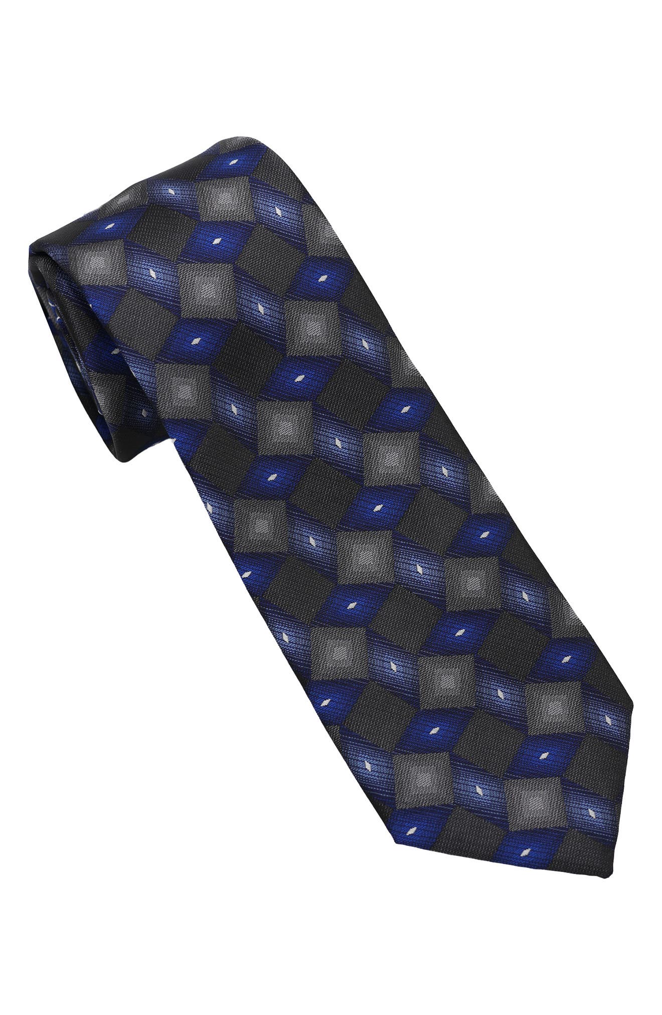 DKNY Tossed Diamond Jacquard Tie