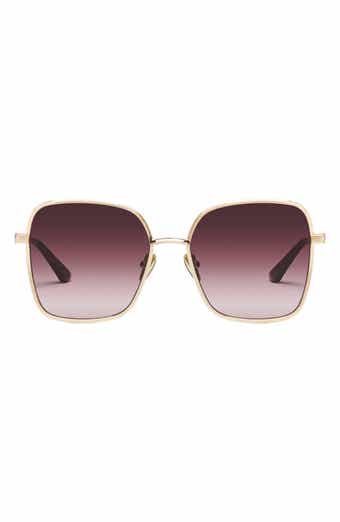 5th Ave 58mm Gradient Square Sunglasses