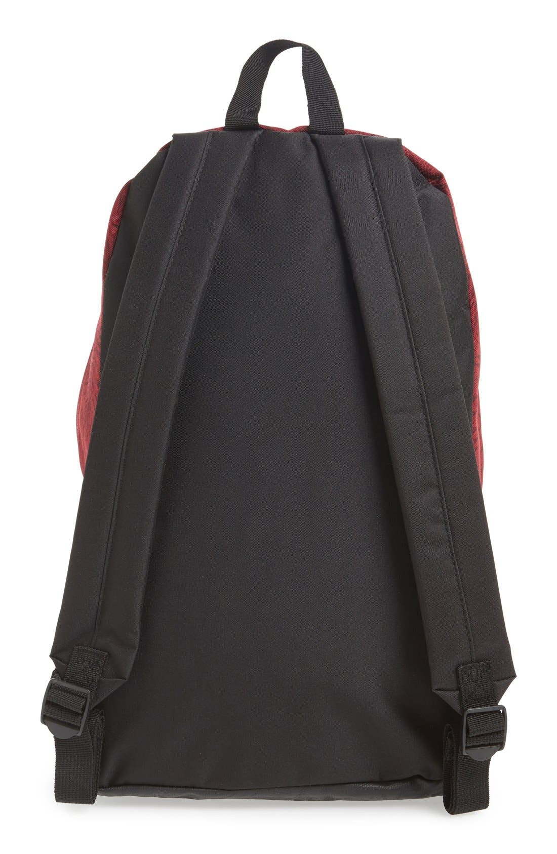 Topman Leaf Print Backpack, Alternate, color, 