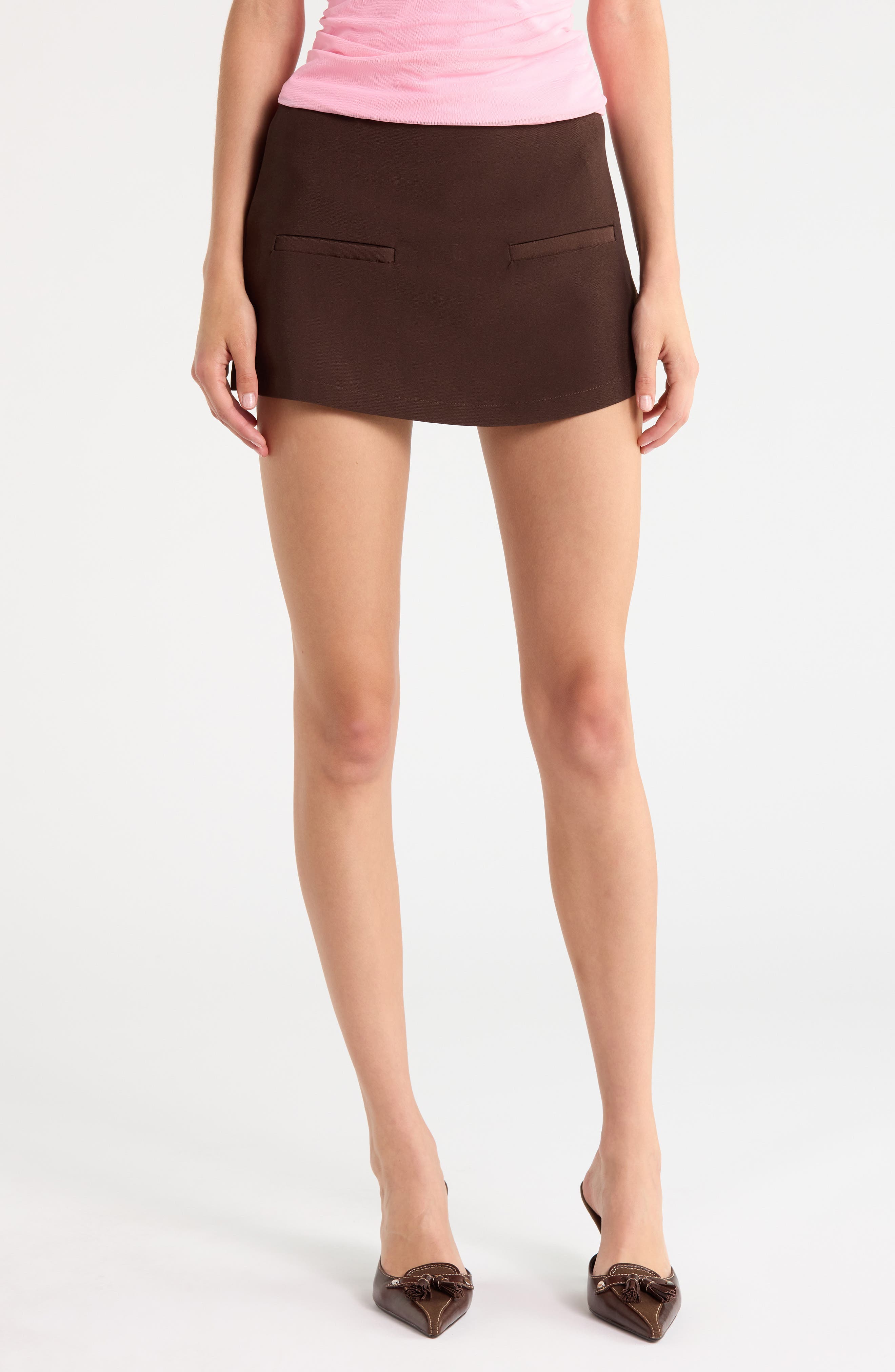 Anette Faux Pocket Skort
