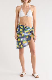 Abound Printed Mesh Sarong