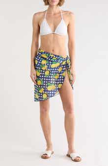 Printed Mesh Sarong
