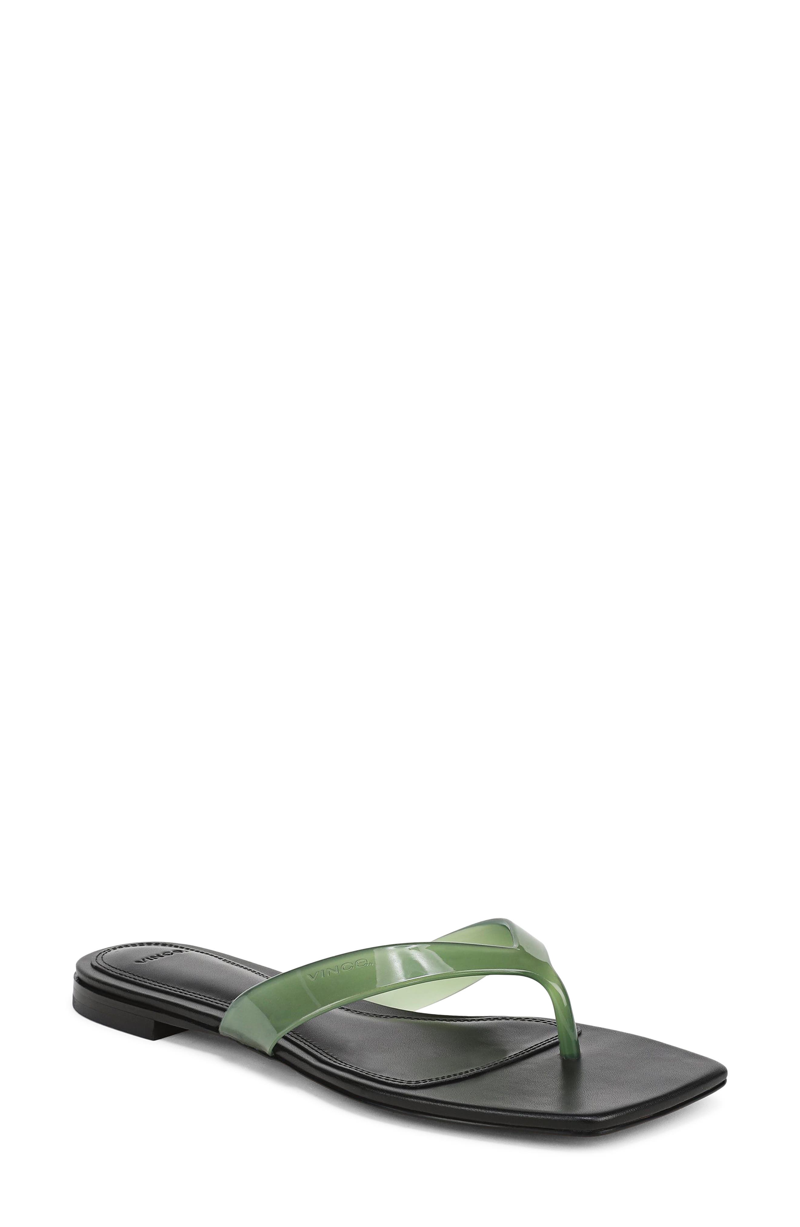 Vince San Juan Flip Flop, Main, color, Palm Leaf