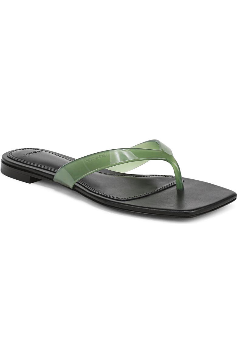 Vince San Juan Flip Flop, Main, color, Palm Leaf