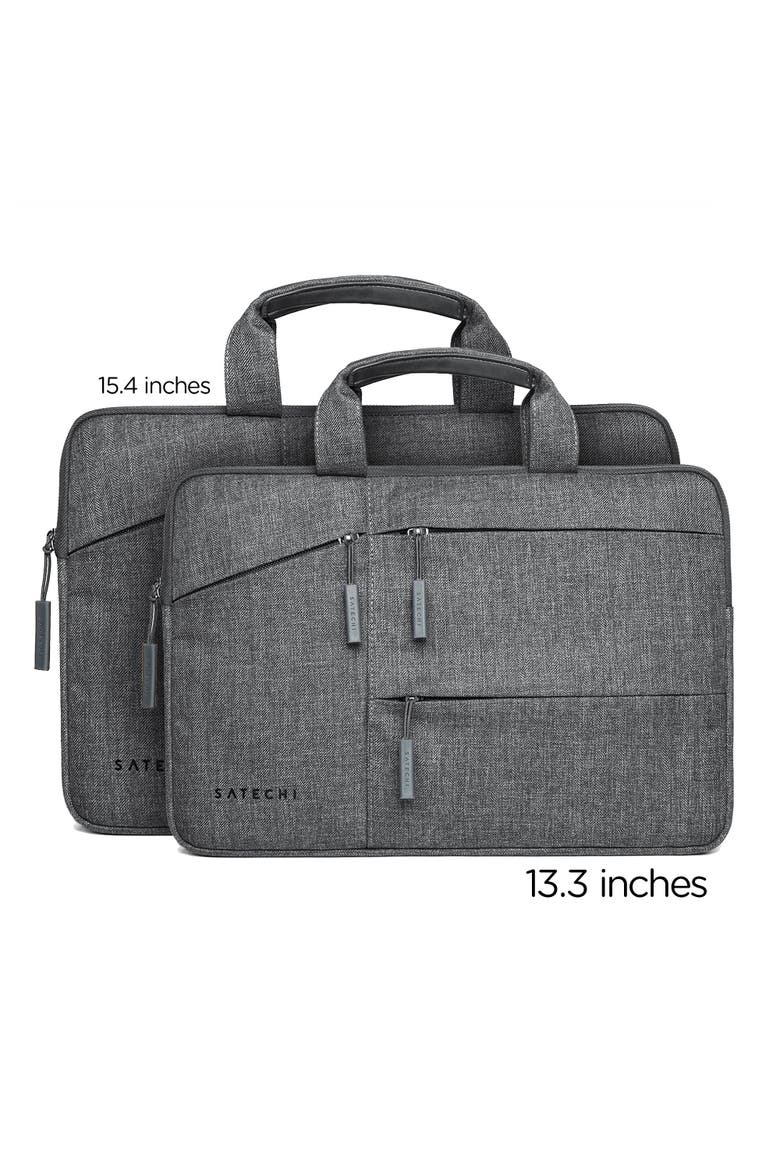 Water-Resistant Laptop Carrying Case with Pockets, Alternate, color, Black