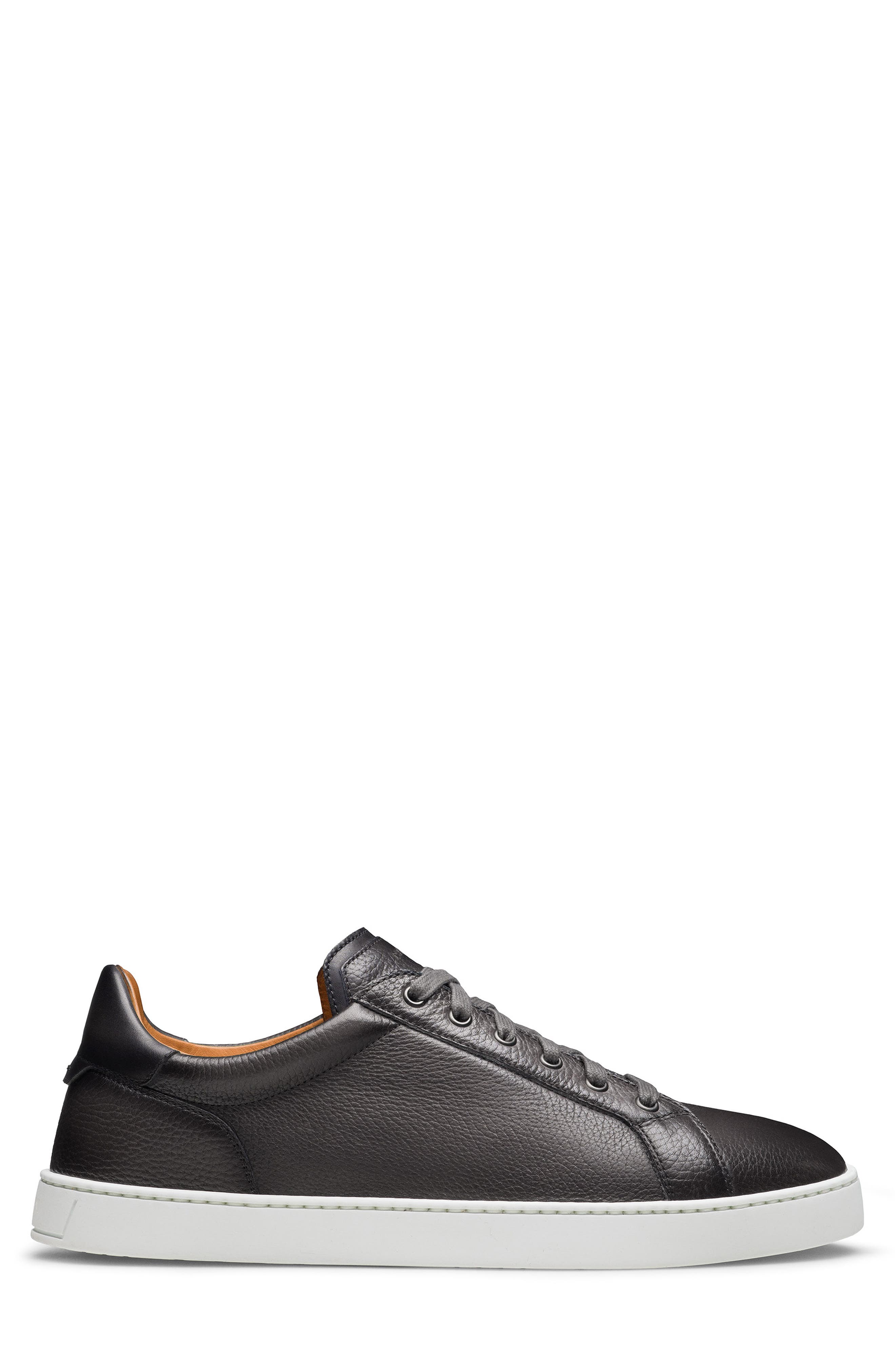 Magnanni Cote Lo Leather Sneaker, Alternate, color, Grey