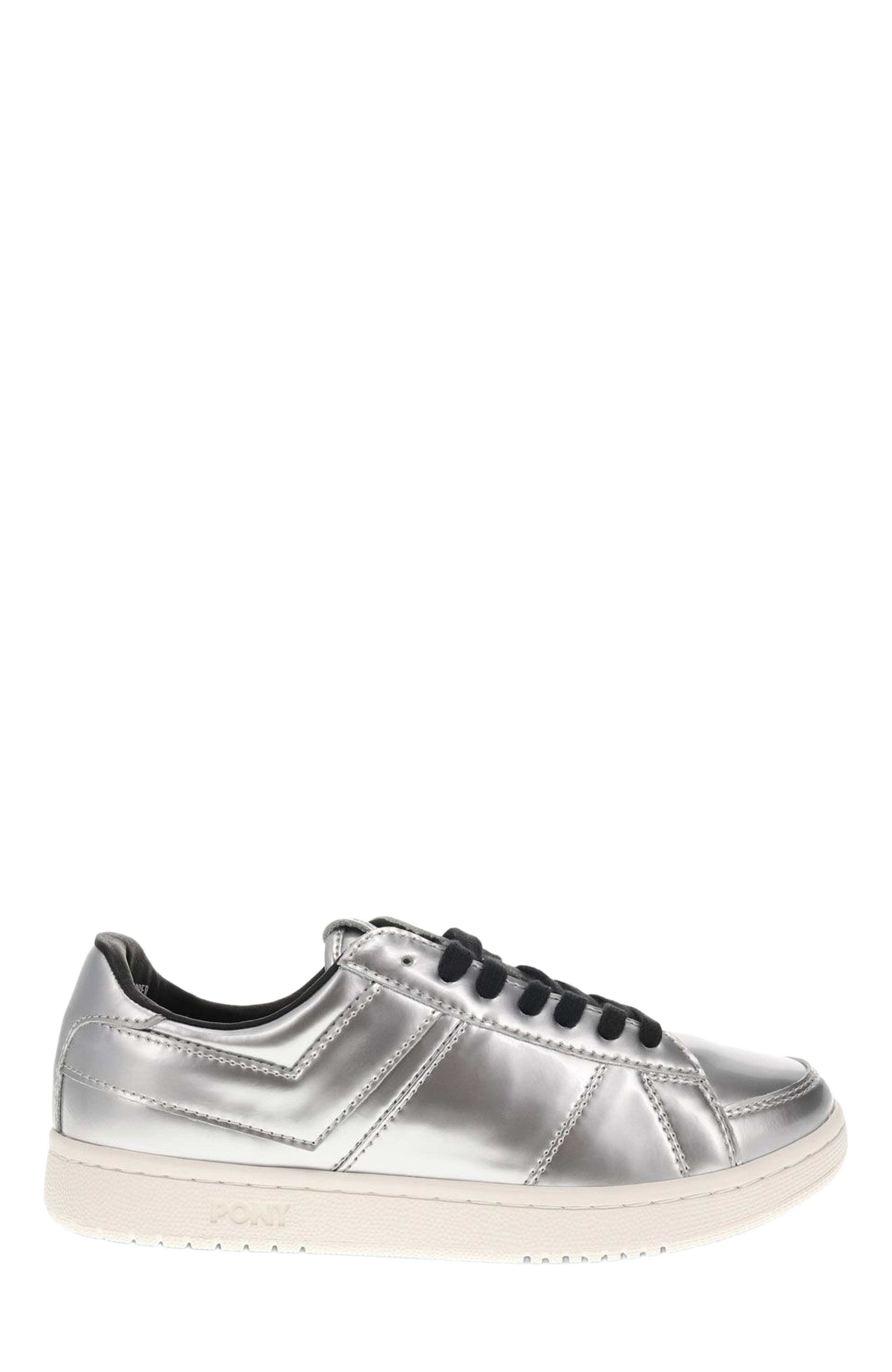 PONY M-80 Low Metallic Sneakers, Alternate, color, 