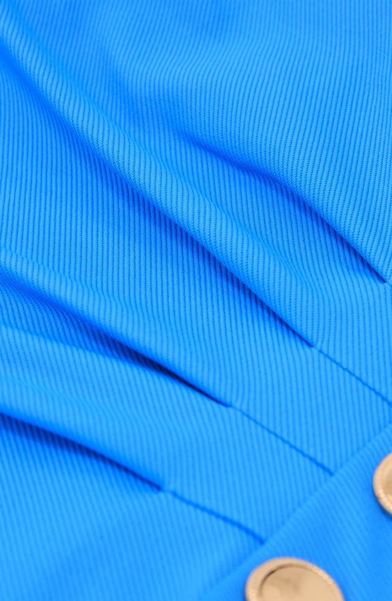 Reiss Palma Pleated One-Shoulder One-Piece Swimsuit, Alternate, color, 