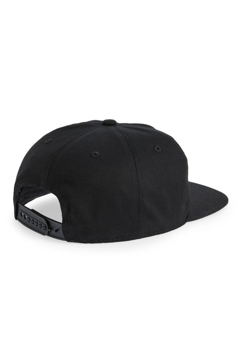 Script Logo Cotton Baseball Cap, Alternate, color, BLACK