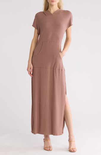 Short Sleeve Hoodie Dress
