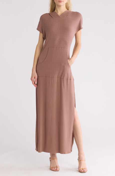 Short Sleeve Hoodie Dress