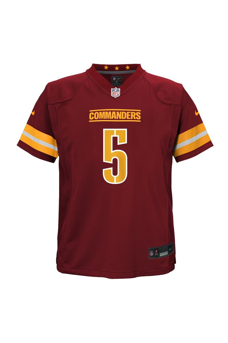 Toddler Nike Jayden Daniels Burgundy Washington Commanders Game Jersey, Alternate, color, Burgundy