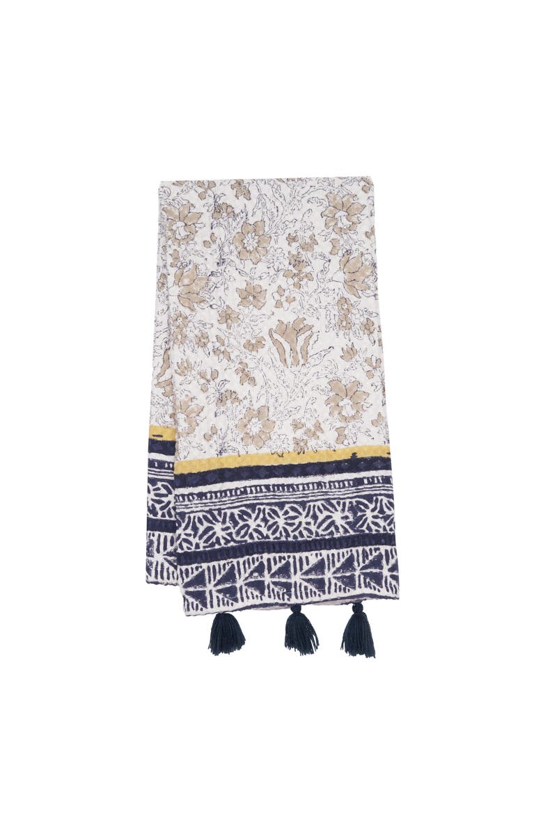 carol & frank Lawrence Moonbeam Towel, Main, color, Blue