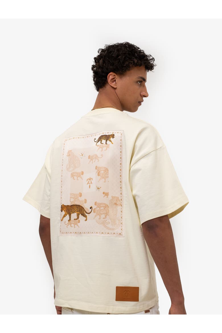 JAGUAR DREAMS T-SHIRT, Alternate, color, Off-White
