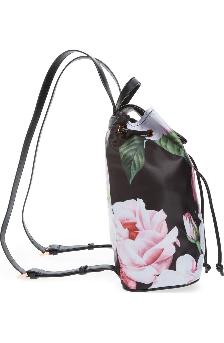 Ted Baker London Jullie Iguazu Print Nylon Backpack, Alternate, color,