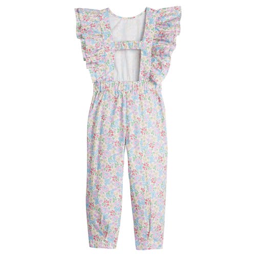 Shop Bisby Kids' Floral Sadie Jumpsuit In Bloombury Blossoms