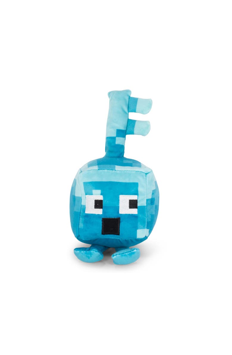 Toynk Minecraft Dungeons Happy Explorer Series Diamond Key Golem Plush Toy | 7 Inches, Main, color, Blue