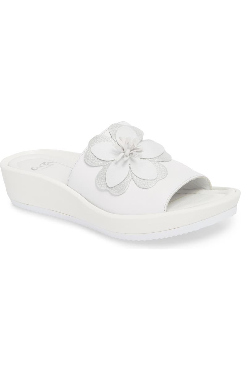 ara Thea Wedge Slide Sandal, Main, color,