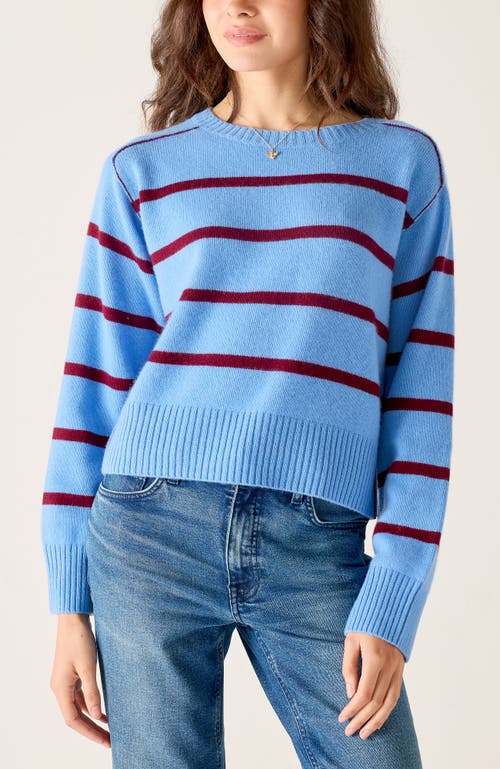 Voyageur By Mersea Sausalito Cashmere Sweater In Blue