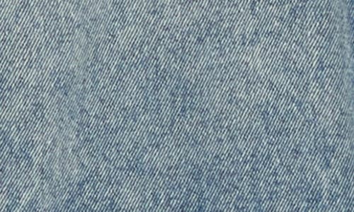 Blanknyc Nylon Quilted Denim Trucker Jacket In Track Record