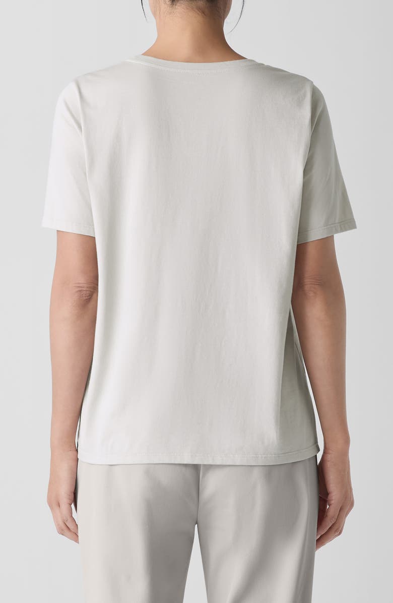Eileen Fisher Crewneck Organic Cotton T-Shirt, Alternate, color, 