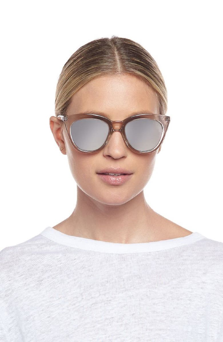 Le Specs Halfmoon Magic 51mm Cat Eye Sunglasses, Alternate, color,