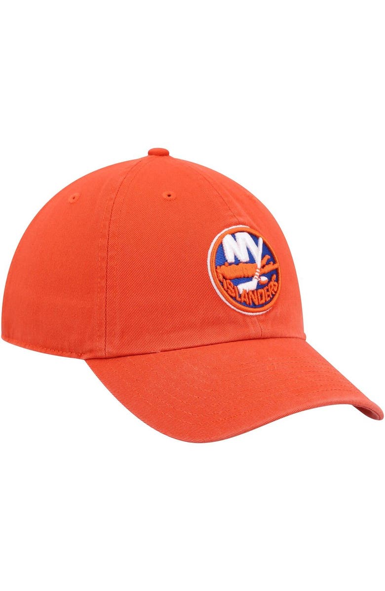 '47 Men's '47 Orange New York Islanders Clean Up Adjustable Hat, Alternate, color, Orange