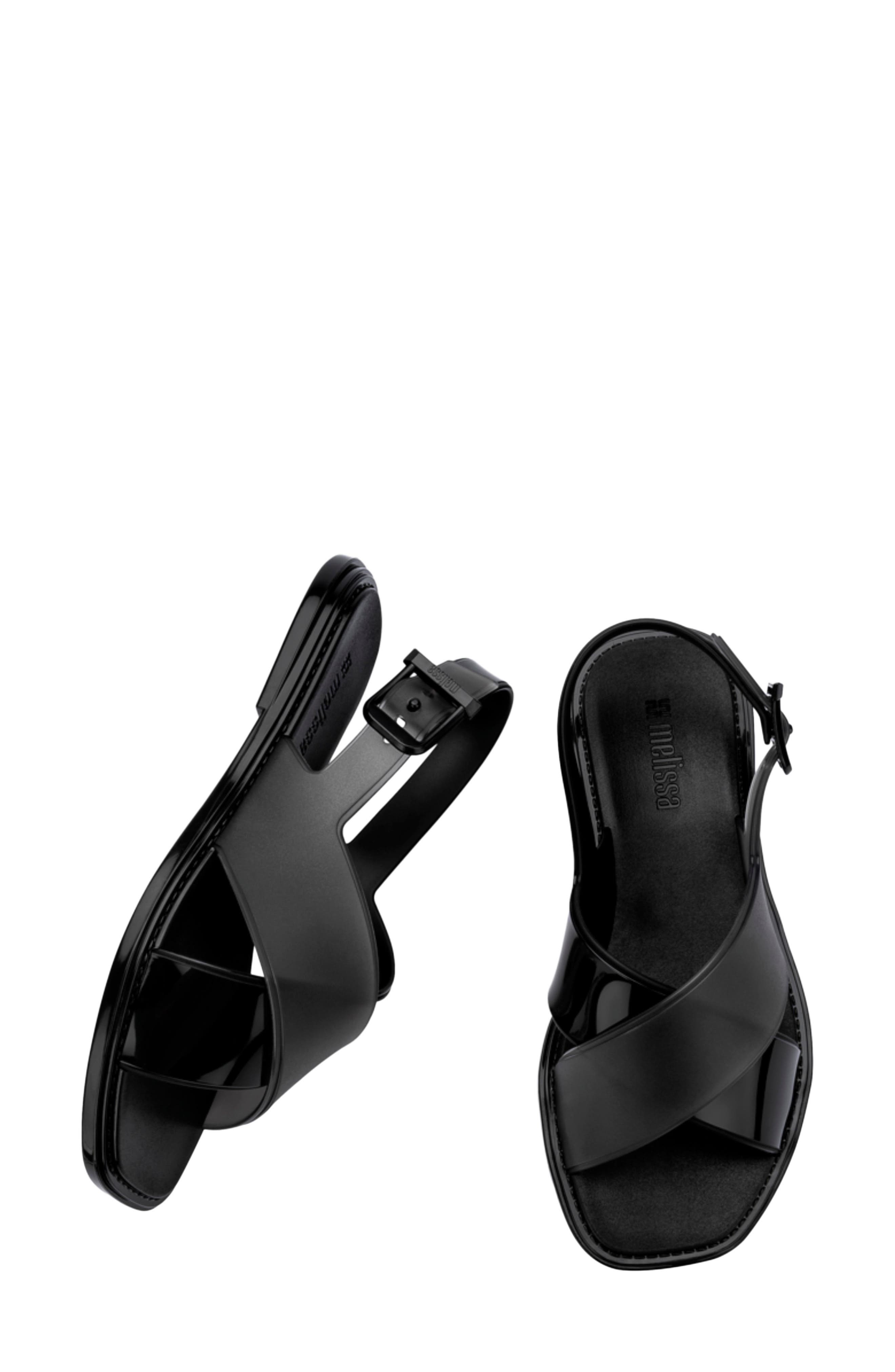 Melissa Cleo Slingback Sandal, Alternate, color, Black