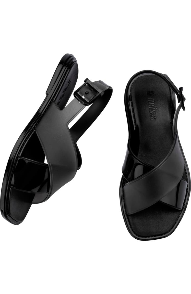 Melissa Cleo Slingback Sandal, Alternate, color, Black