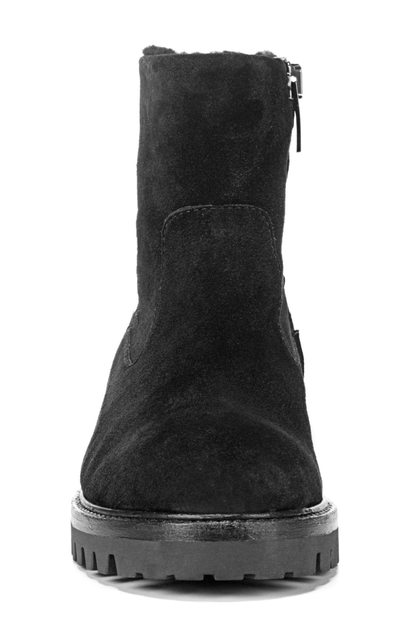 Vince Frances Genuine Shearling Lug Boot, Alternate, color, 