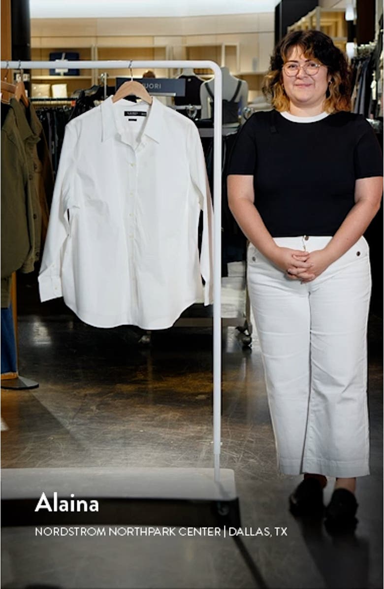 No-Iron Stretch Cotton Shirt, sales video thumbnail