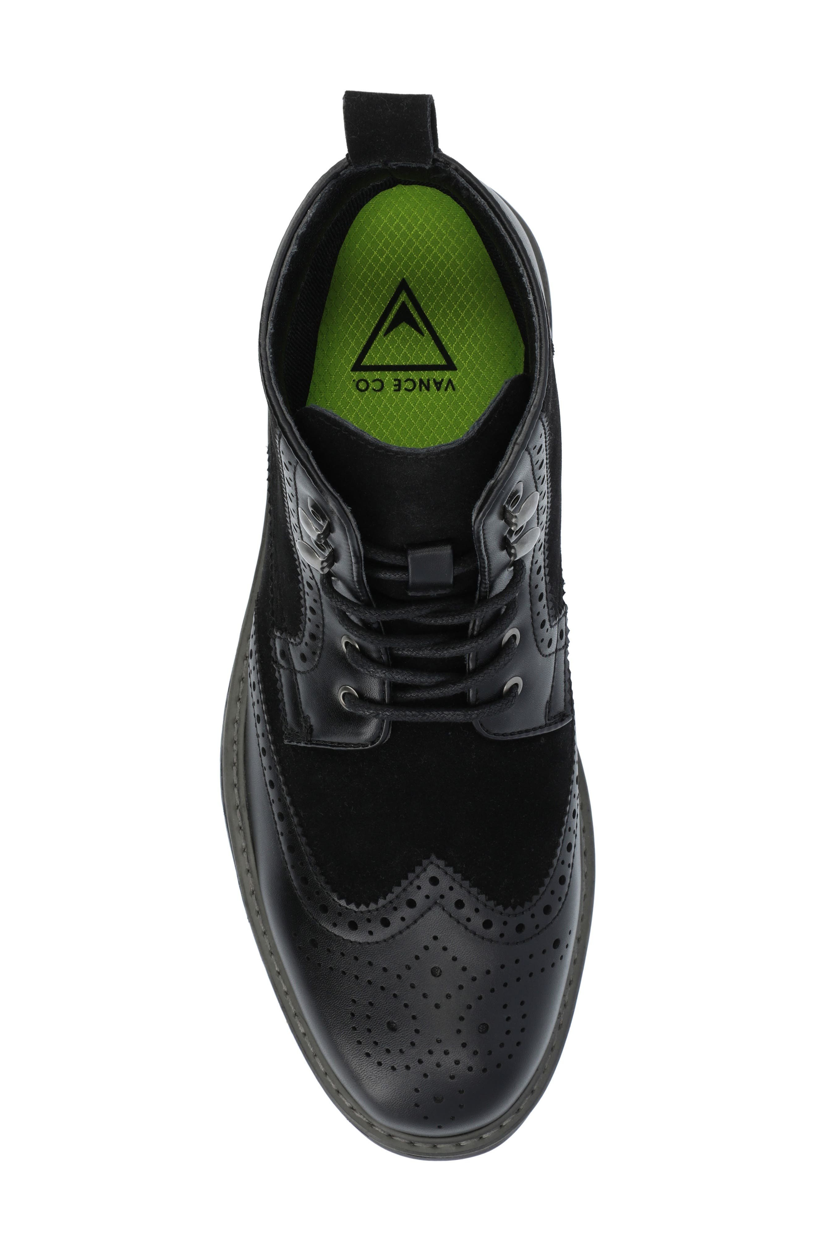 VANCE CO Virgil Wingtip Ankle Boot, Alternate, color, 